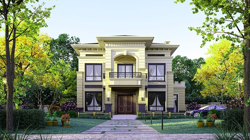 宿州中式合院住宅，开放庭院与邻里乡亲更亲近